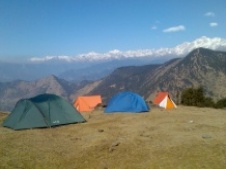 Camping in Indian Himalayas