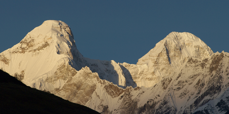 Nanda Devi East and Milam Glacier