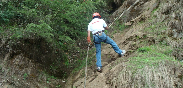 Rappeling