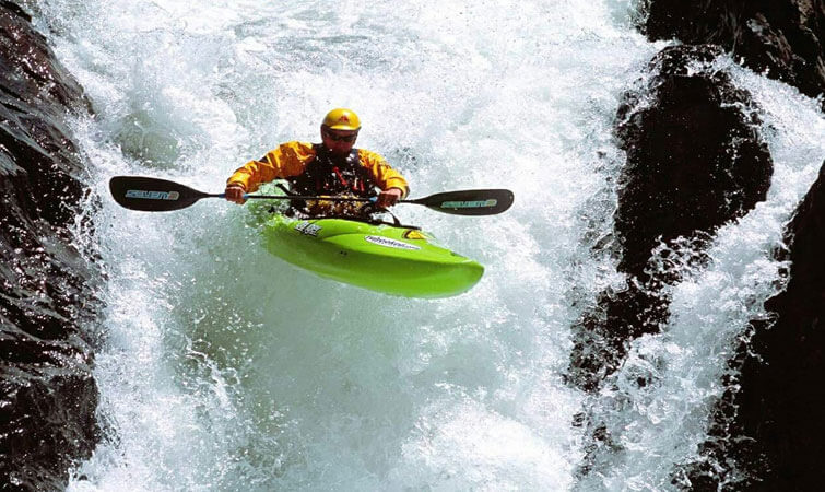 Kayaking in India