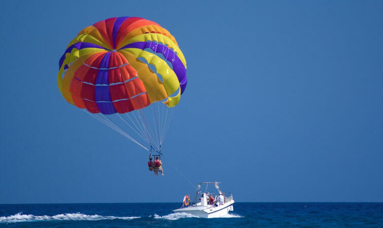 Parasailing in India