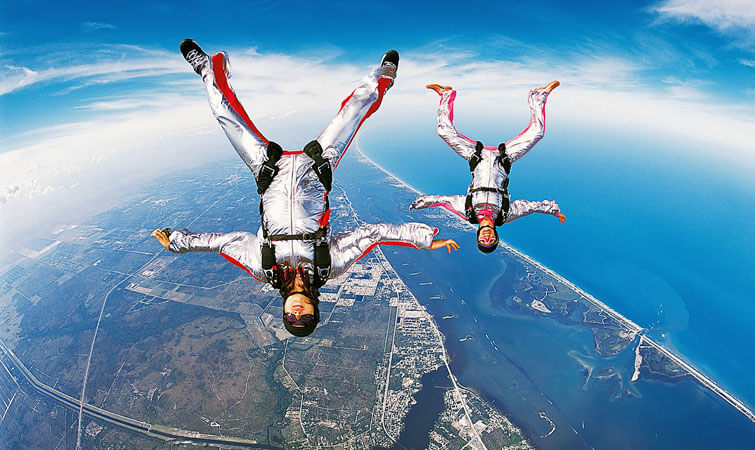 Skydiving in India